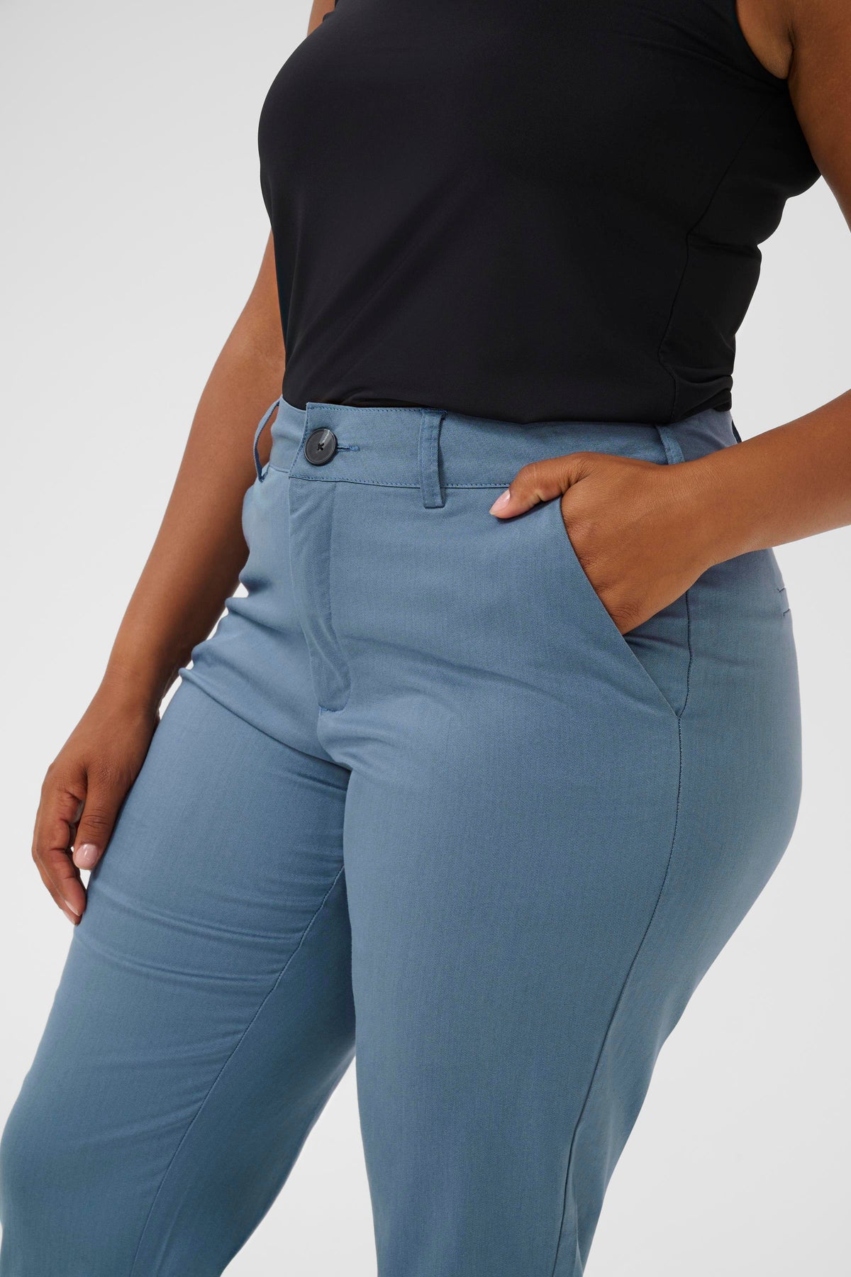 Bukse Chino 7/8 Leana Sea