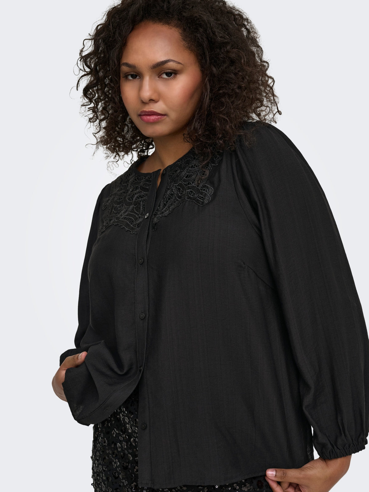 Bluse Camille Laze Black