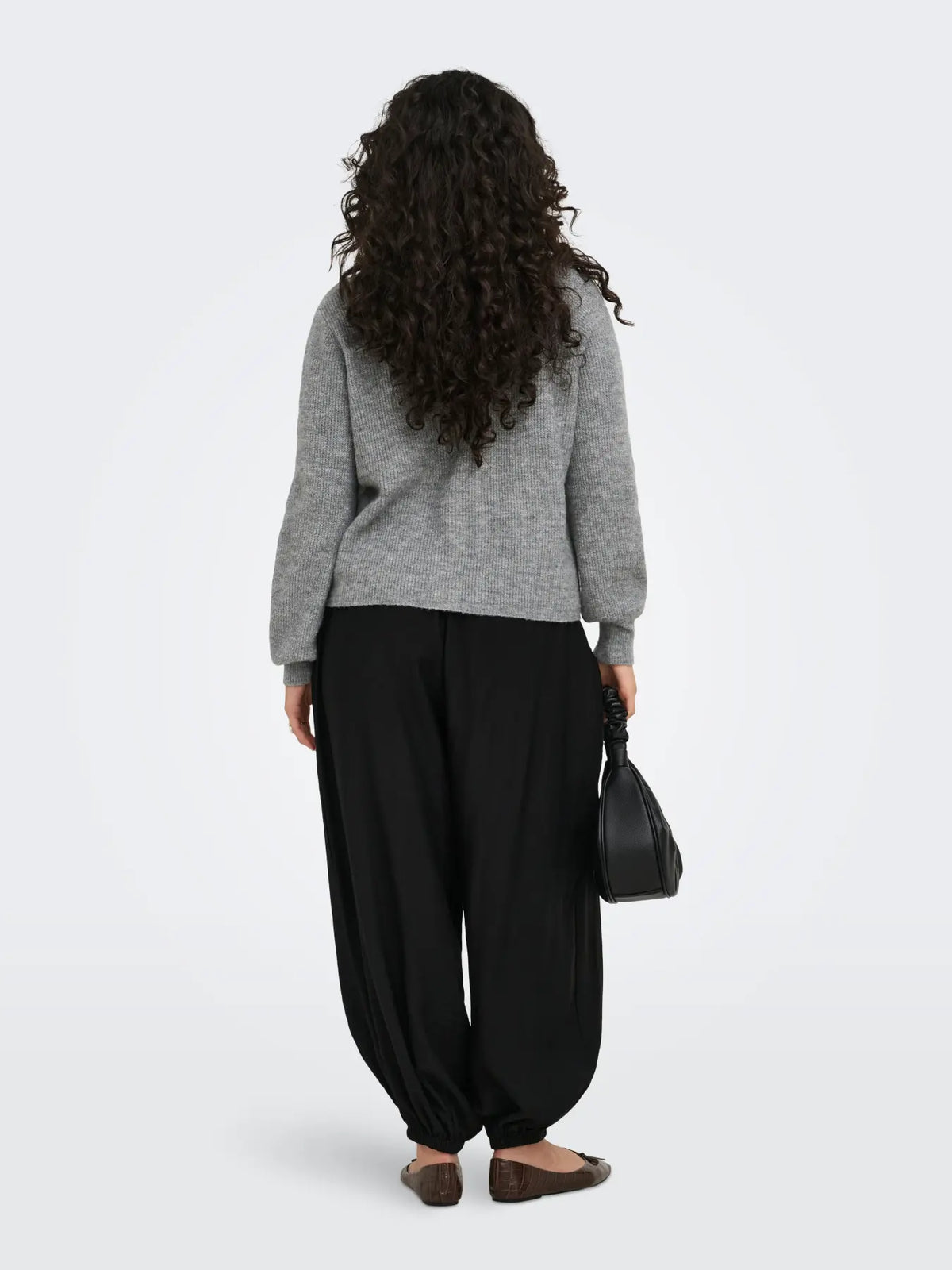 Cardigan Rose Grey Melange
