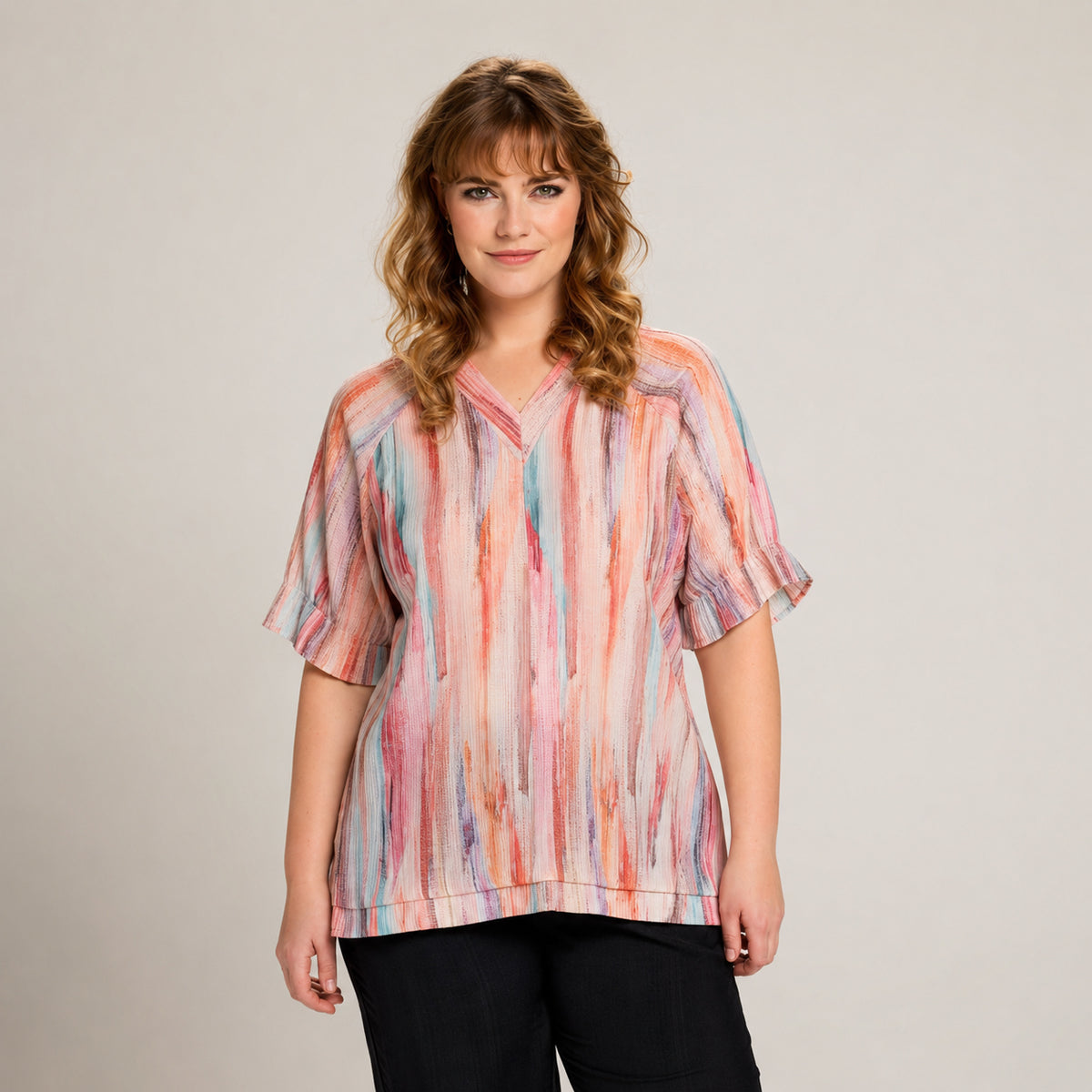 Bluse Nicolina Pink Gold