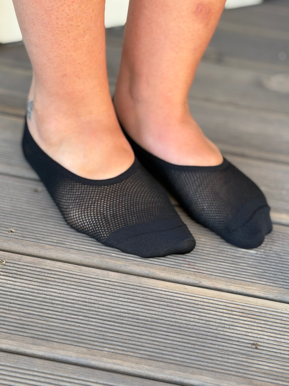 Sokker Steps 5 Pk Silikon Sort