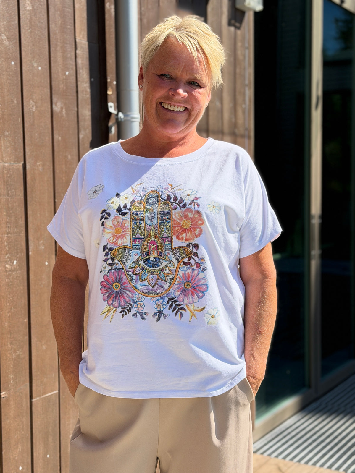 T-skjorte Jessia Tee White