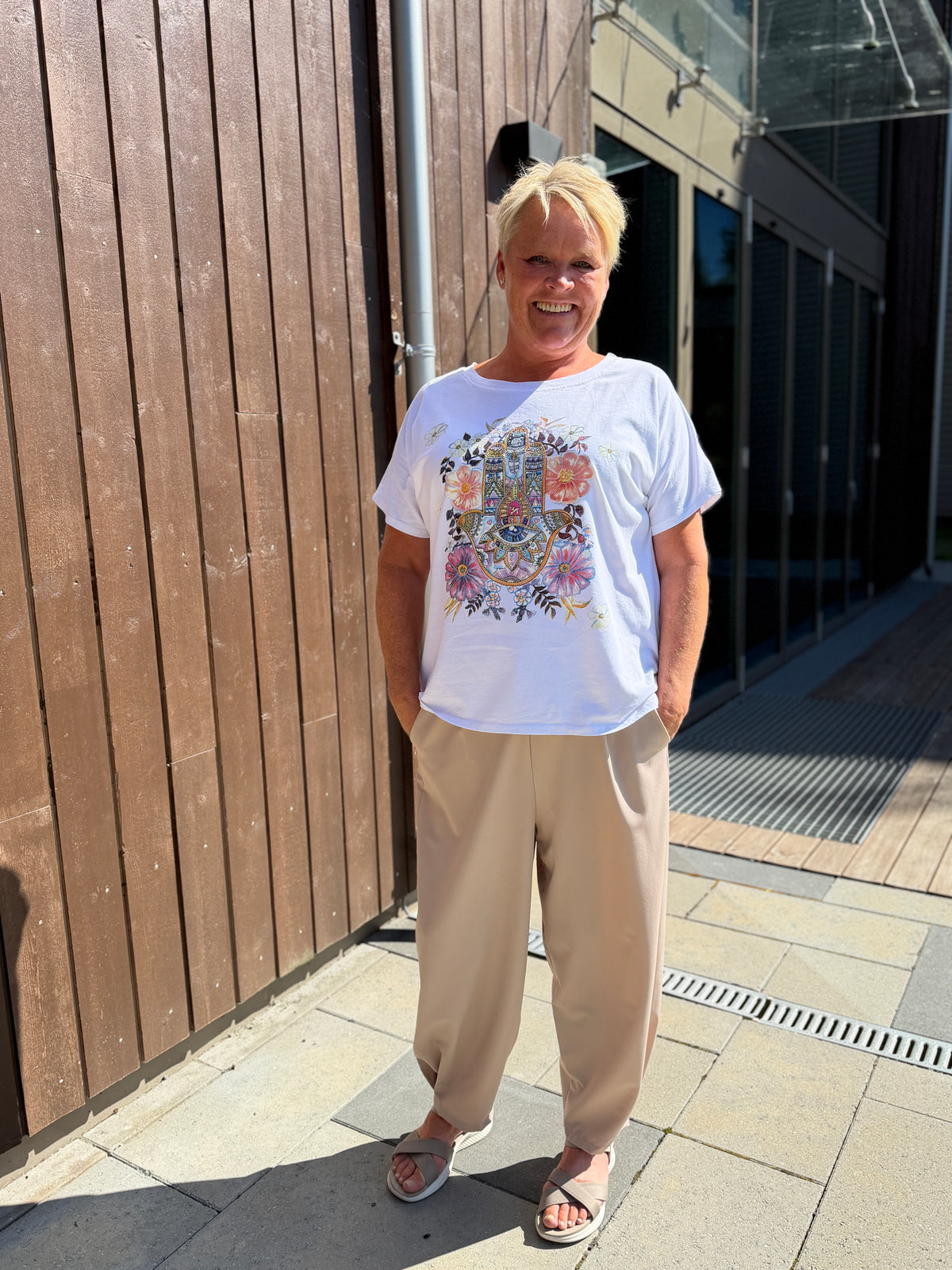 T-skjorte Jessia Tee White