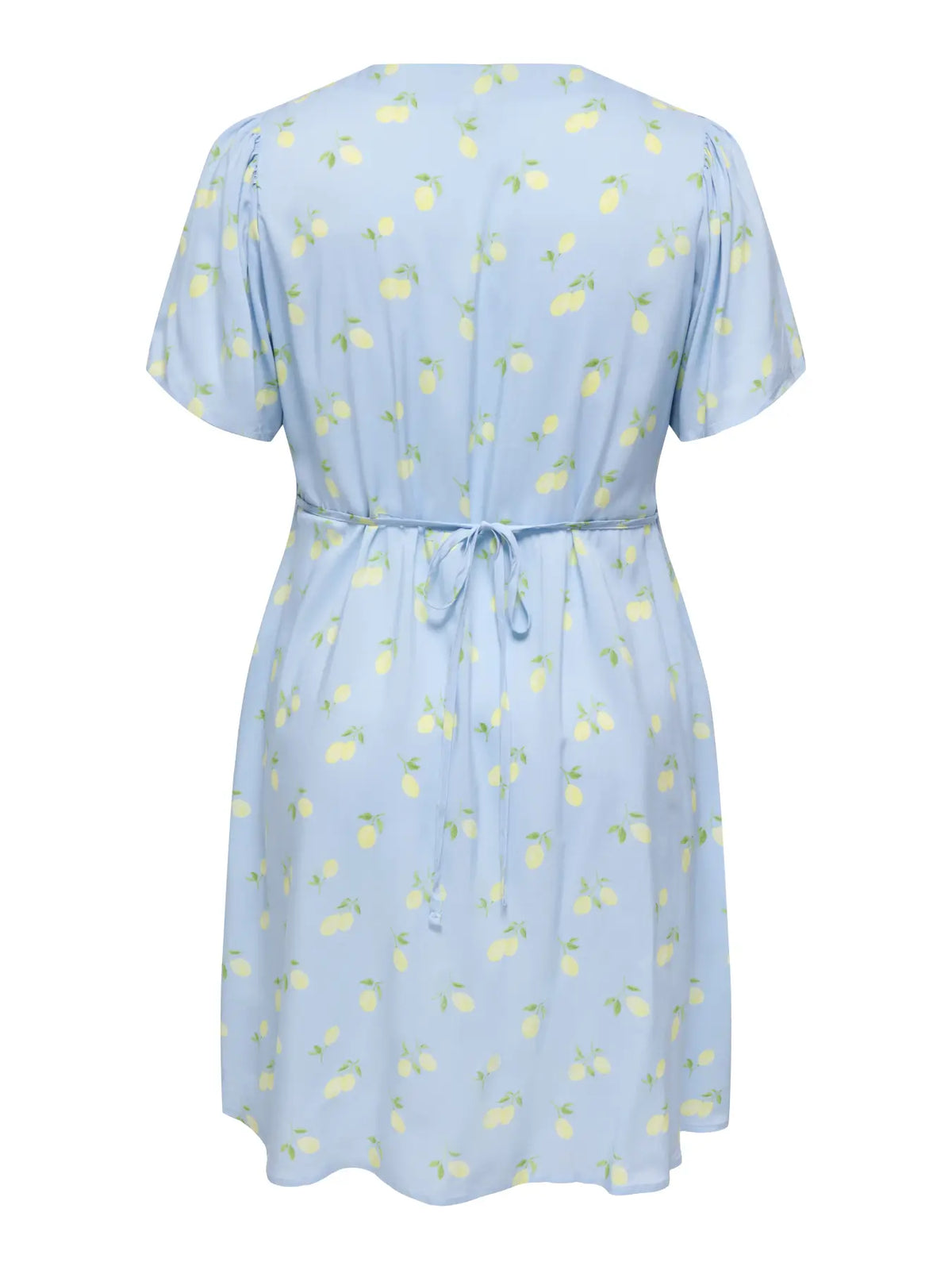 Kjole Evida Blue Lemon