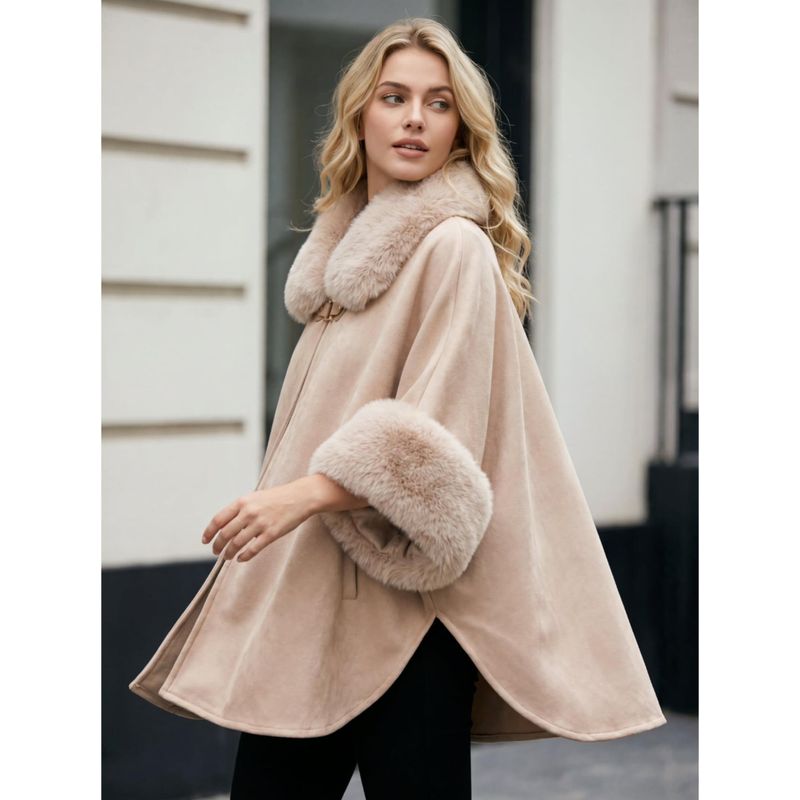 Poncho Beige